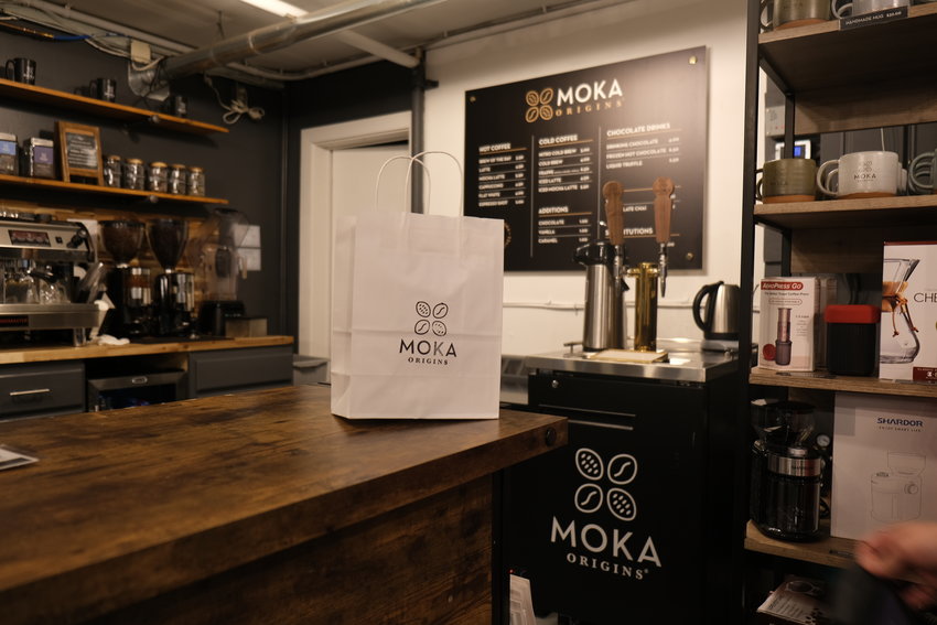 The Moka Origins cafe on the Himalayan Institute campus in Bethany.